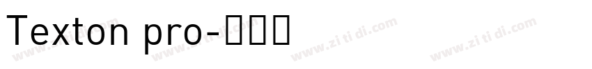 Texton pro字体转换